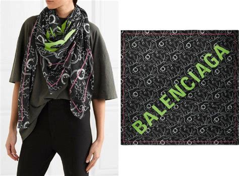 Luxury Lookalike BALENCIAGA Scarf